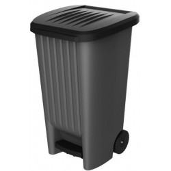 Poubelle 100 L avec pédale,...