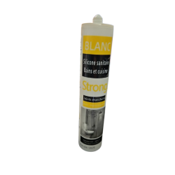 BLANC silicone sanitaire...