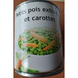 Petits pois  extra-fins et...