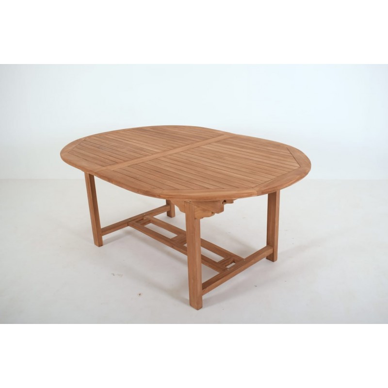 Table extensible de jardin (180-240)x H 75cm x L 120cm Teck solide Table extensible de jardin (180-240)x H 75cm x L 120cm Teck solide