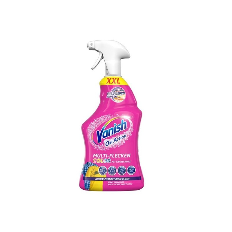 Vanish 860ml Oxi Action vlekkenverwijderaar voorwas spray Vanish 860ml Oxi Action vlekkenverwijderaar voorwas spray