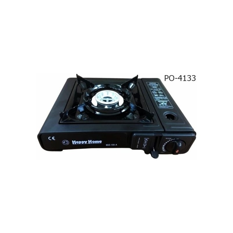 Réchaud Camping Portable Au Butane – 8000 BTU, Pliable, Charge 10 Kg, Compact