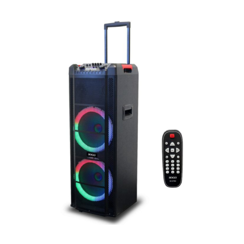 SOGO Haut-parleur, portable, noir - ALT-SS-8790 SOGO Haut-parleur, portable, noir - ALT-SS-8790