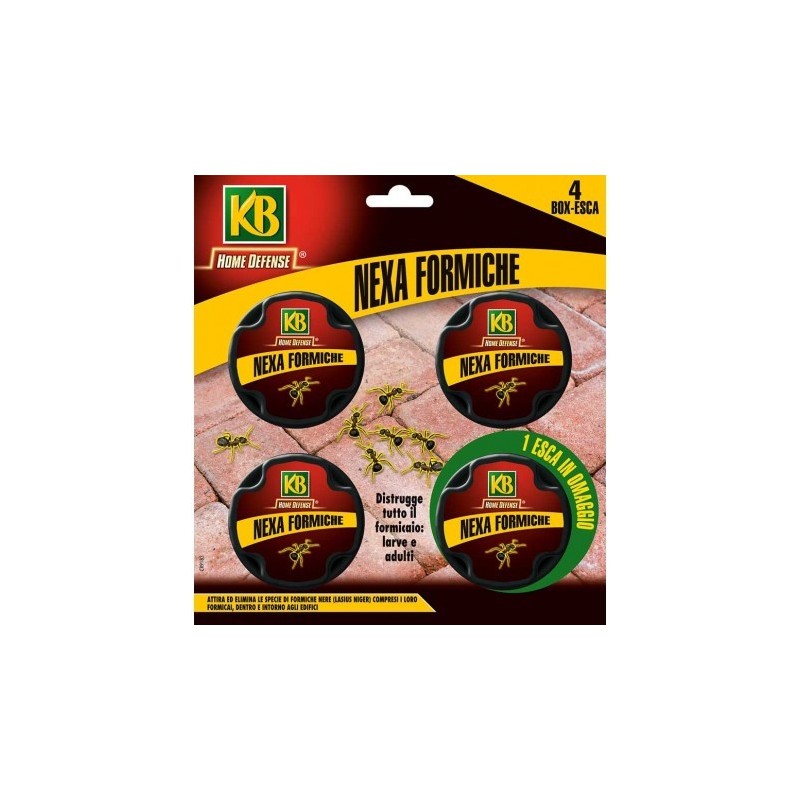 Insecticide pour appâts fourmis 4x10 g Nexa Insecticide pour appâts fourmis 4x10 g Nexa