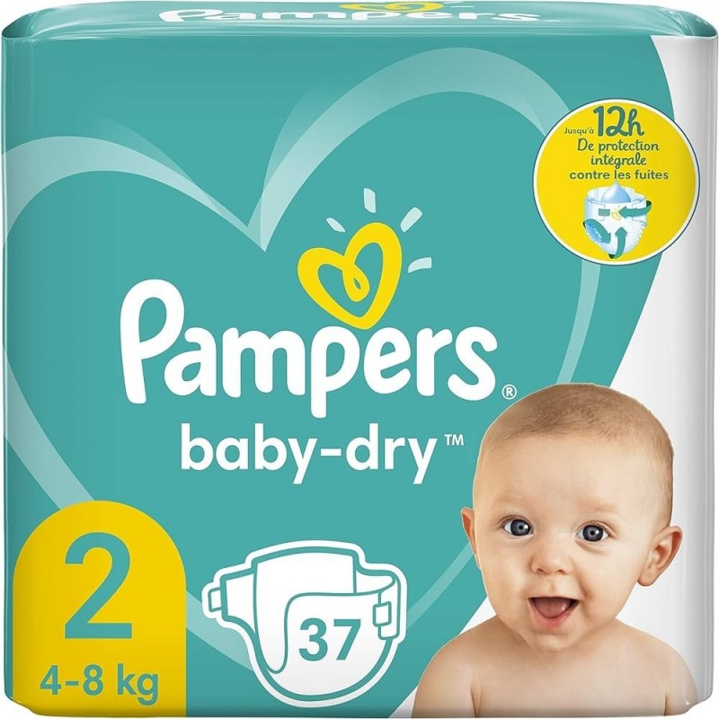 Pampers couche bébé lot de deux Pampers couche bébé lot de deux
