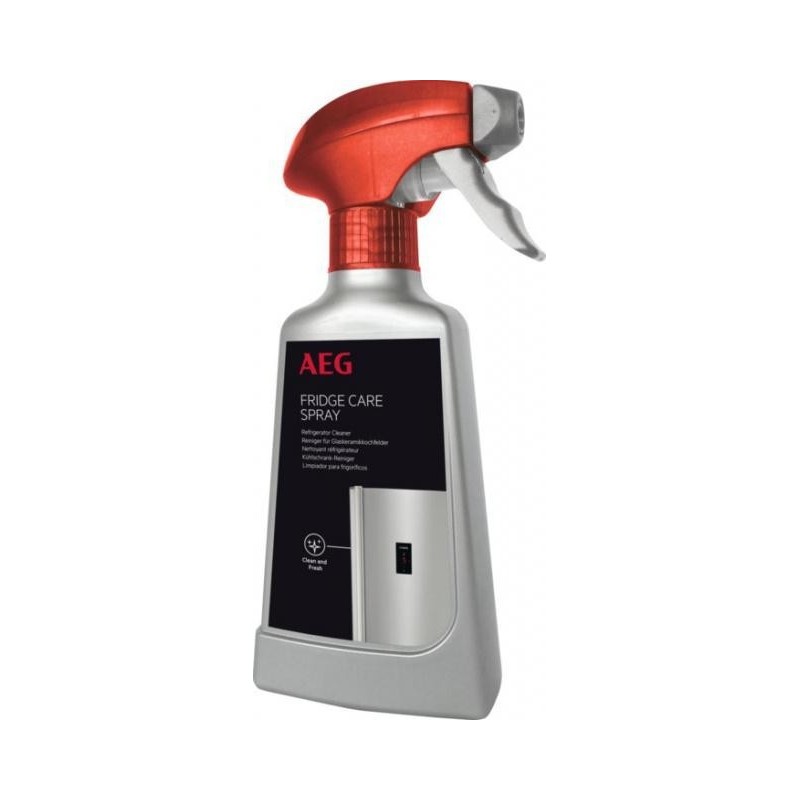 Spray nettoyant 250ml pour les réfrigérateurs Fridge Care d'AEG Spray nettoyant 250ml pour les réfrigérateurs Fridge Care d'AEG