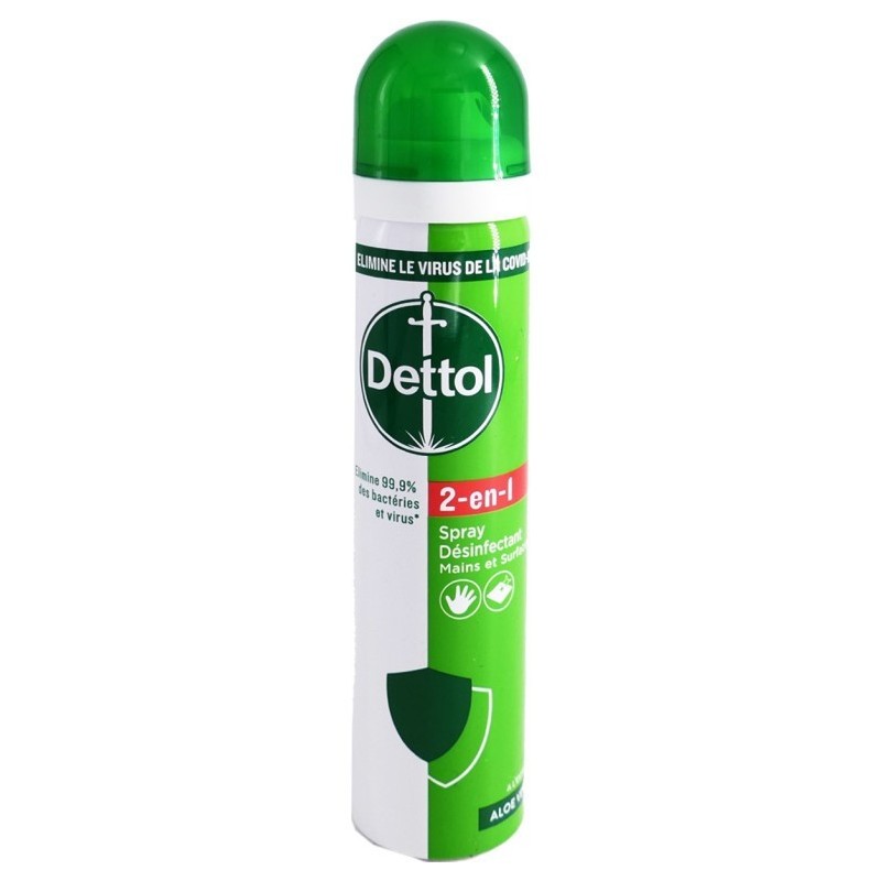 5 Dettol spray 2 en 1 90ml 5 Dettol spray 2 en 1 90ml