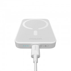 Baseus Power Bank Magsafe Sans Fil 6000mAh 20W Blanc