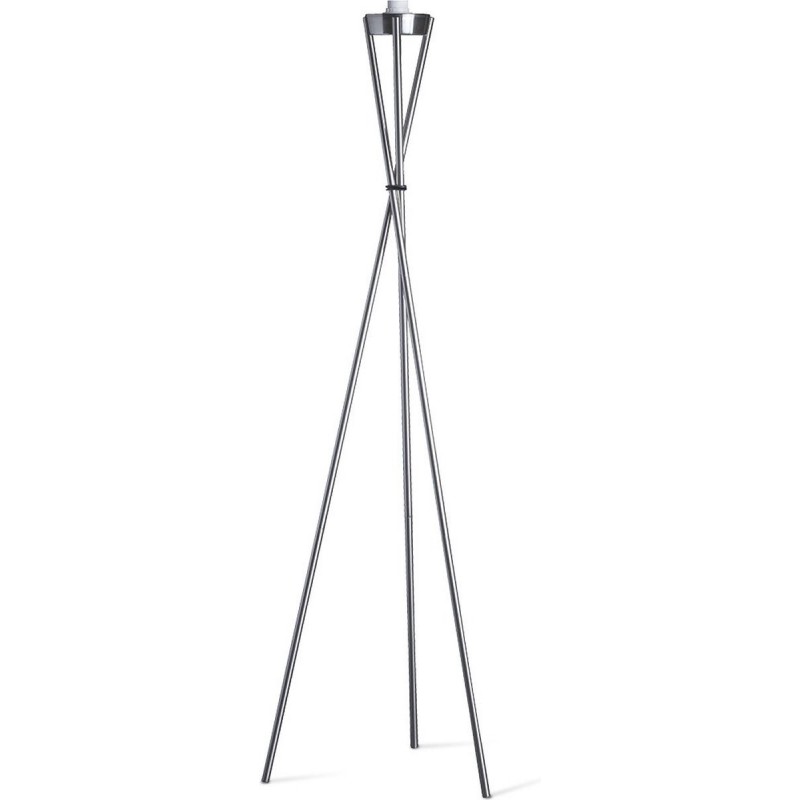Home Sweet Home - Pied de lampadaire moderne Trépied pour abat-jour - Acier brossé - 48/48/149 cm - en Métal Home Sweet Home - Pied de lampadaire moderne Trépied pour abat-jour - Acier brossé - 48/48/149 cm - en Métal