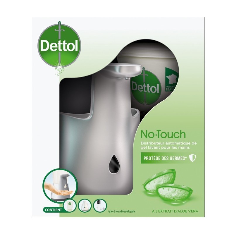 Kit Dettol No-Touch - Aloe Vera Hydratant Kit Dettol No-Touch - Aloe Vera Hydratant