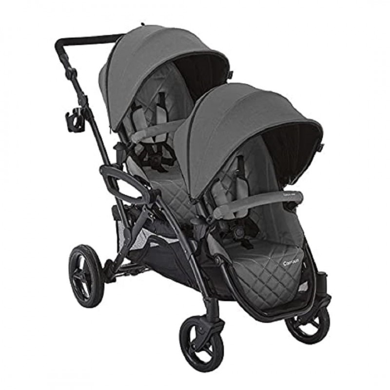 Contours Options Elite V2 Poussette double convertible légère et tandem pour bébé et tout-petit Contours Options Elite V2 Poussette double convertible légère et tandem pour bébé et tout-petit