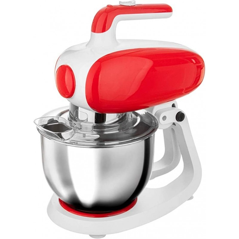 Kasanova Mélangeur planétaire rouge K-Line 1000 W Design Luca Trazzi Kasanova Mélangeur planétaire rouge K-Line 1000 W Design Luca Trazzi