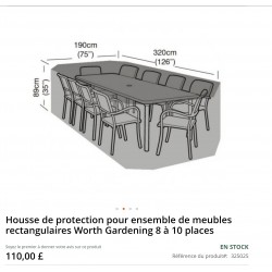 Housse de protection salon...